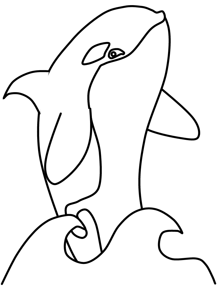 Orca Coloring Pages