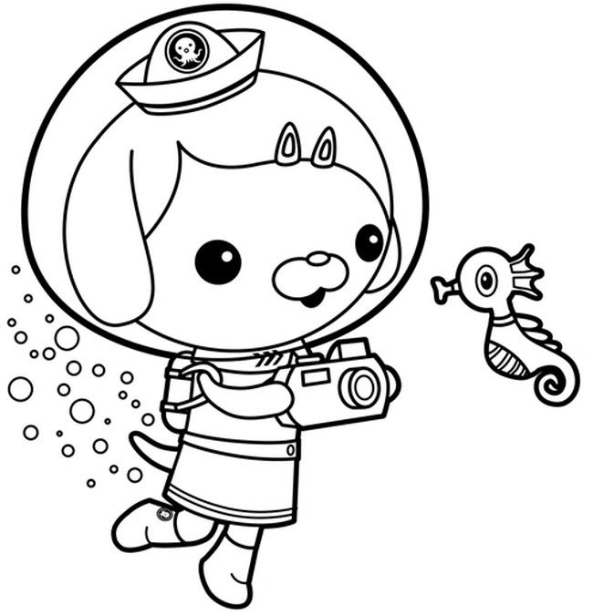 Octonauts Coloring Page