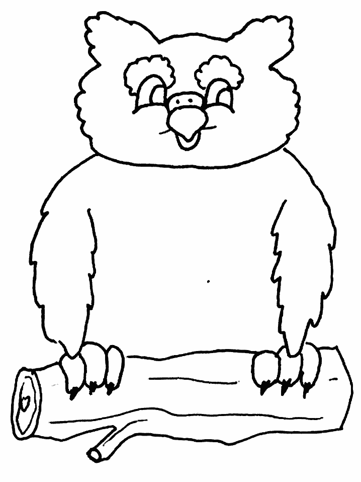 Coloring Pages Owl