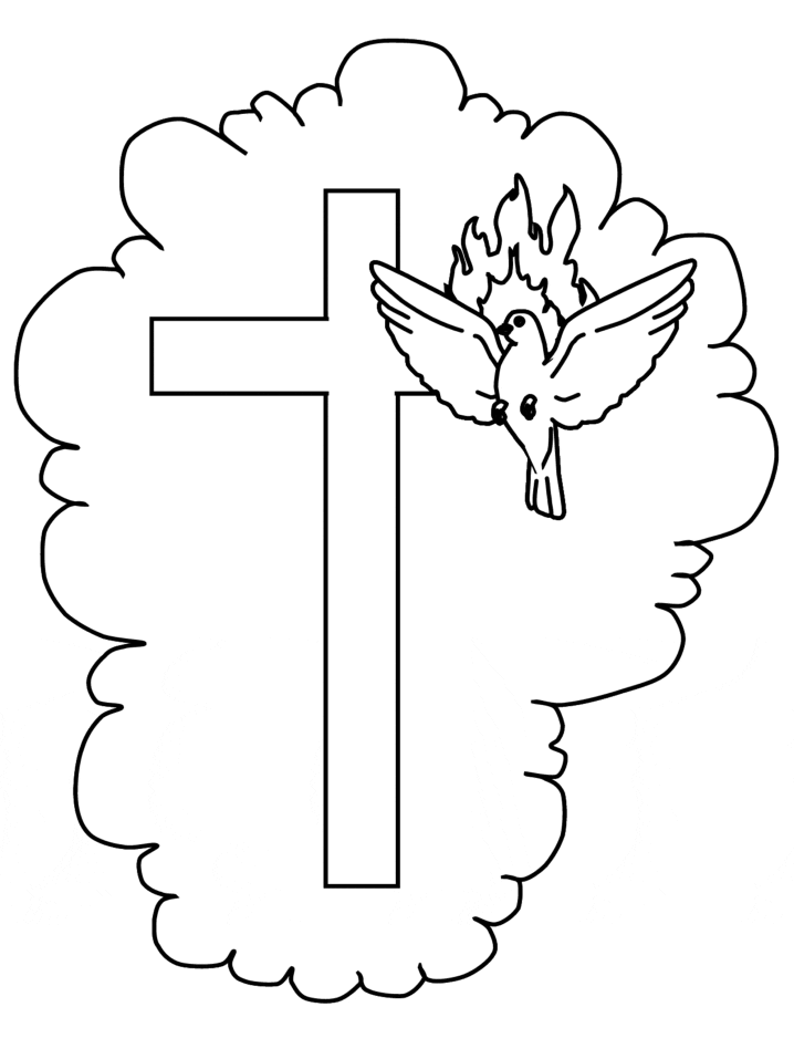 Pentecost Bible Coloring Pages For Kids