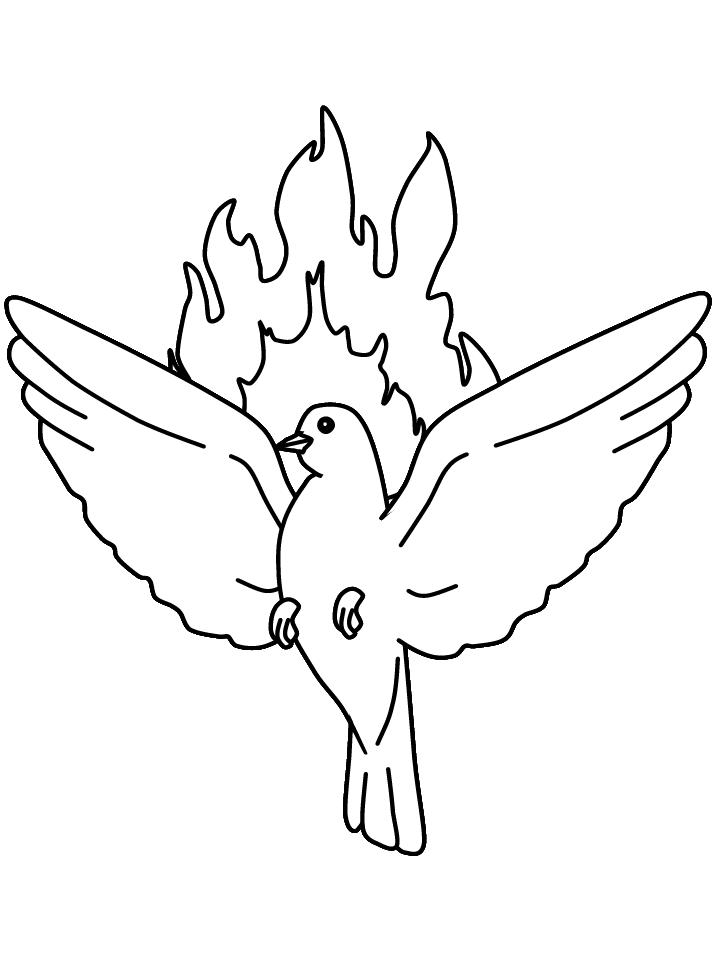 pentecostalism coloring page