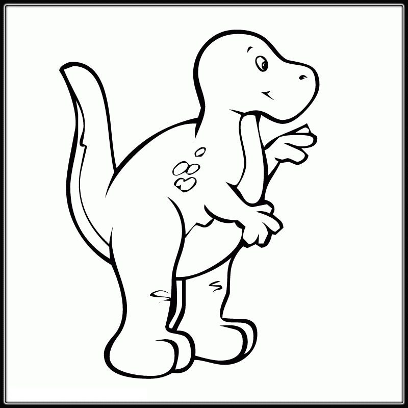 pickle the dinosaur coloring pages
