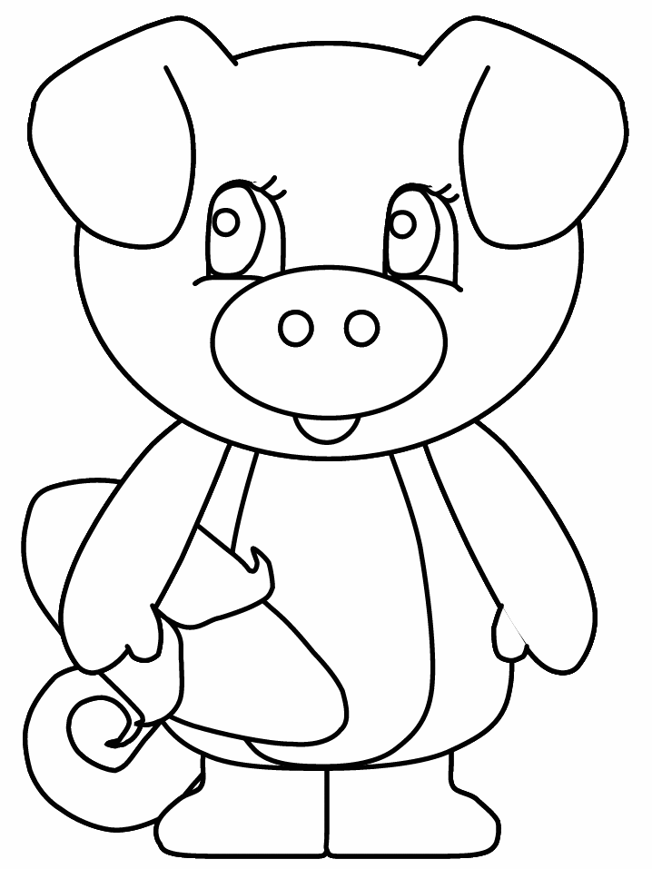 Coloring Pages Pig