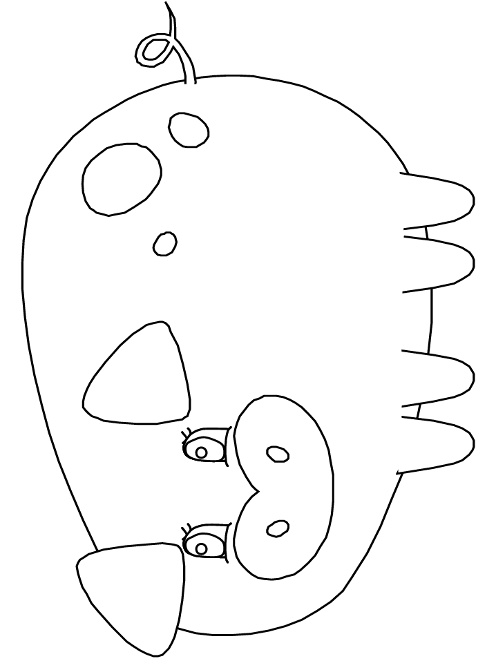 Pigs Coloring Page