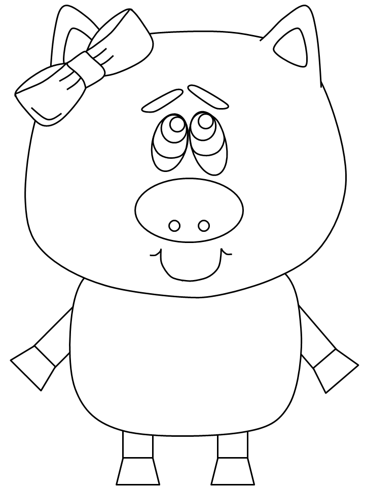 Pigs Coloring Pages