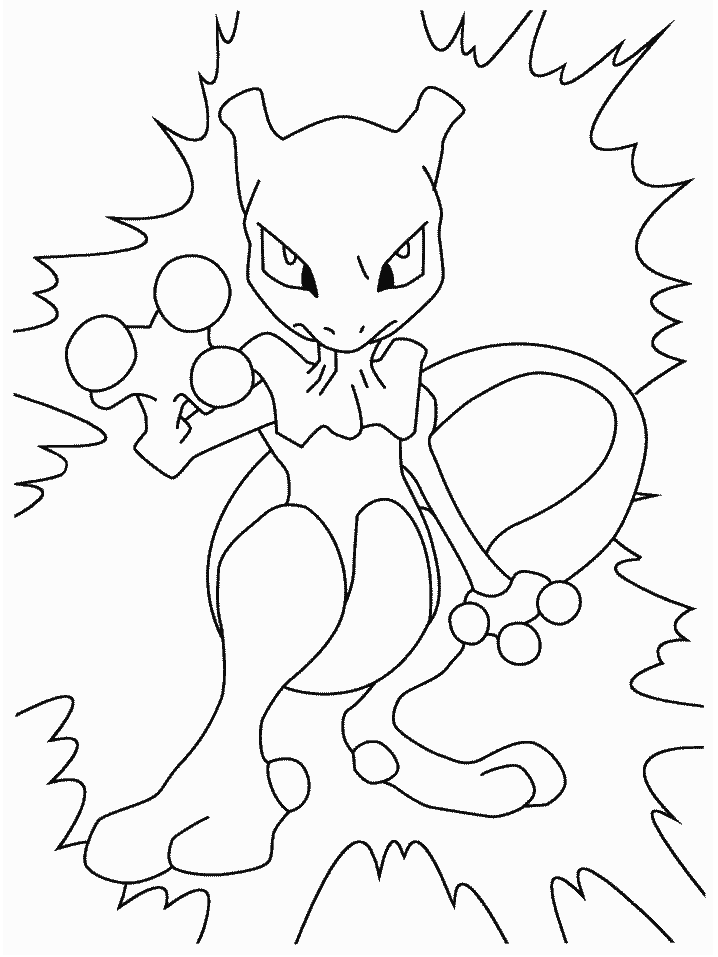 Mewtwo Psychic Pokemon