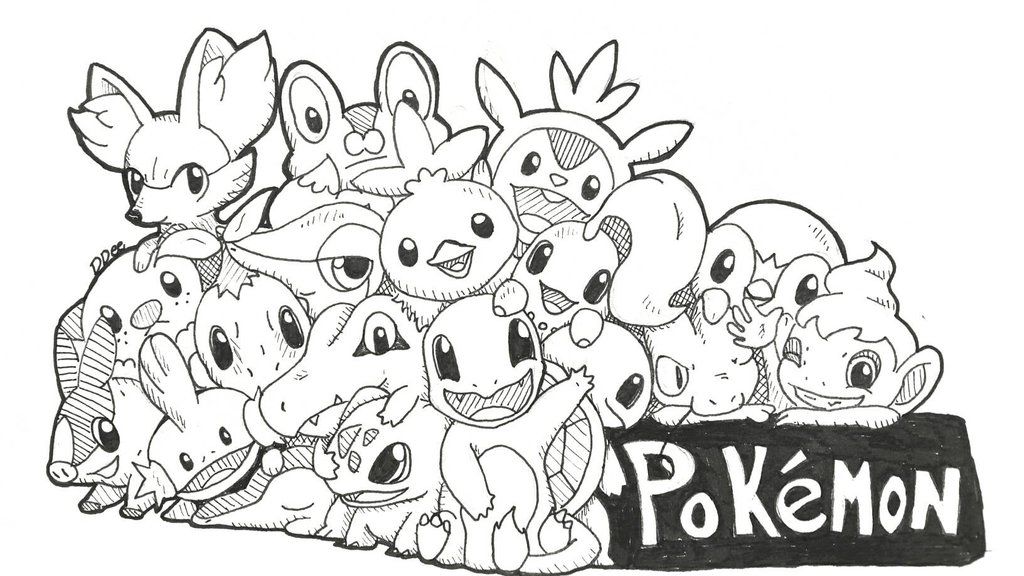 Pokemon Coloring Page