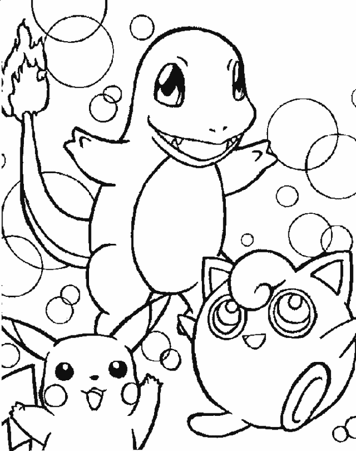 Printable Free Pokemon Color Pages