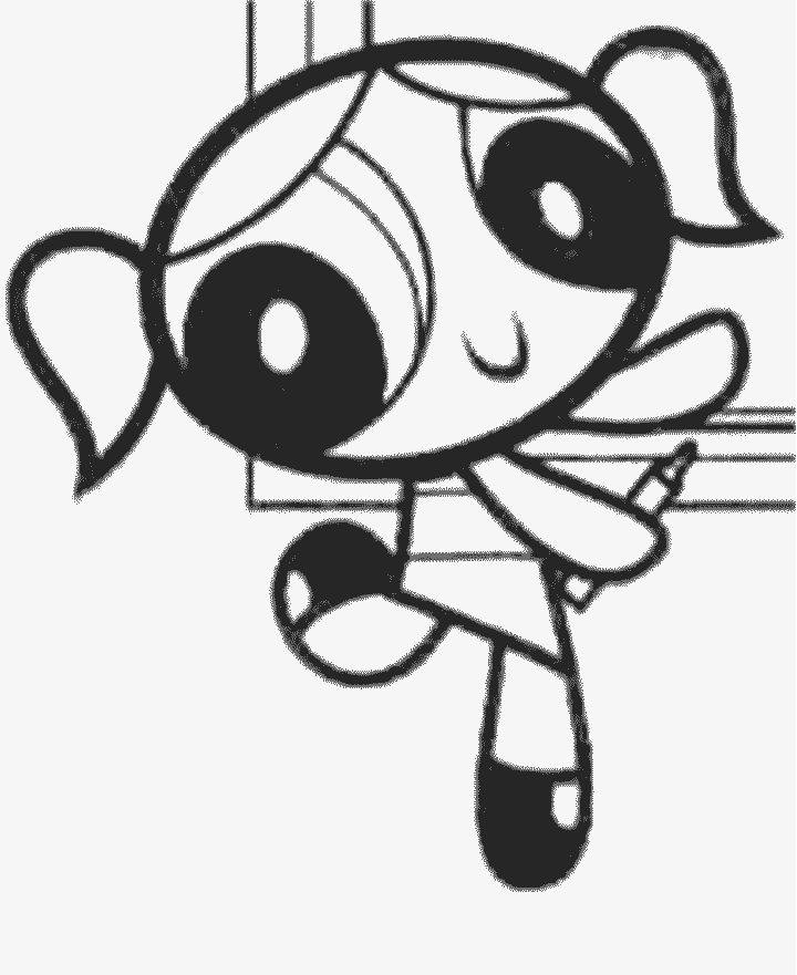 Powerpuff Girls Cartoons Coloring Pages