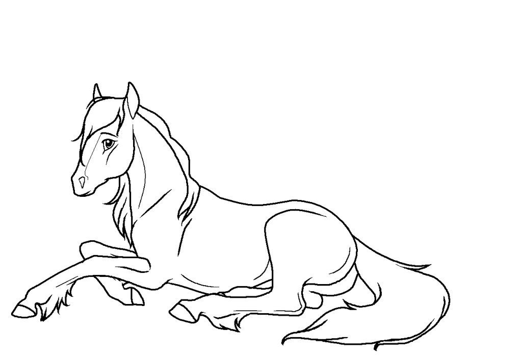 precious moment horse laying down coloring pages