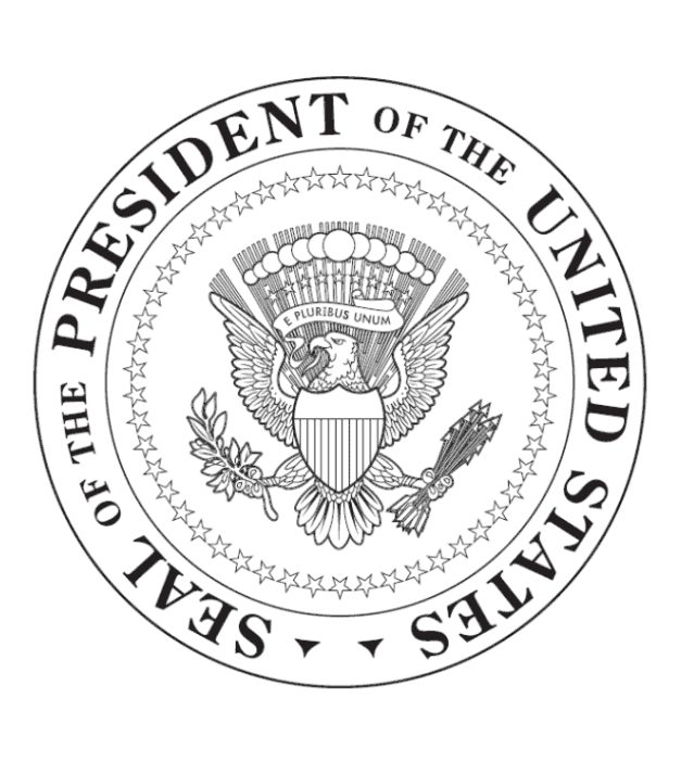 Presidential Seal Coloring Page