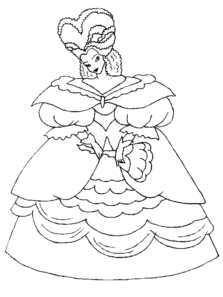 Pretty Girl Coloring Pages