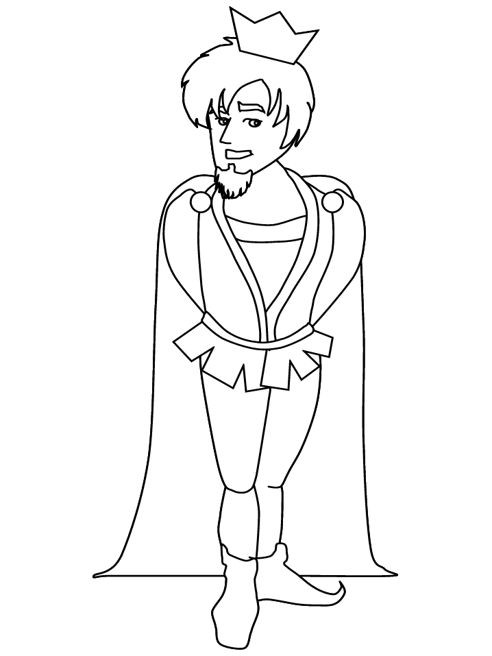 Prince Coloring Pages