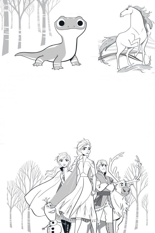 Frozen Movie Coloring Pages