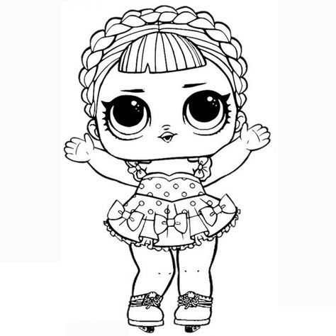 printable coloring pages for girls lol dolls