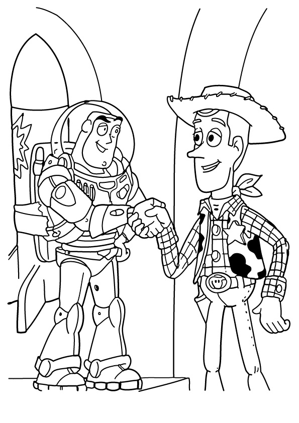 Printable Coloring Pages Toy Story