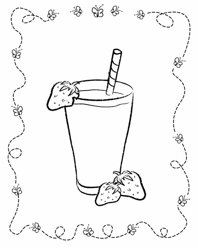 printable coloring pages water desserts