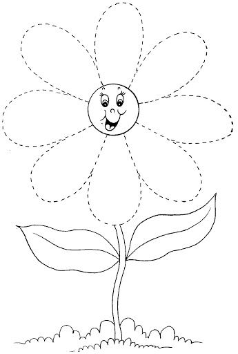 printable flower coloring pages for kids