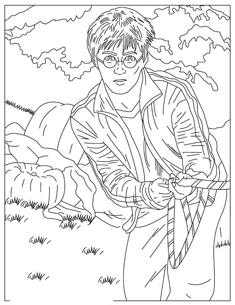 Printable Harry Potter Coloring Pages