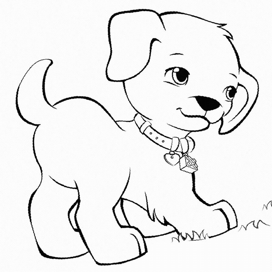 puppy dog coloring pages