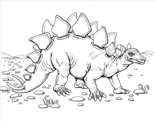 realistic dinosaur coloring pages pdf
