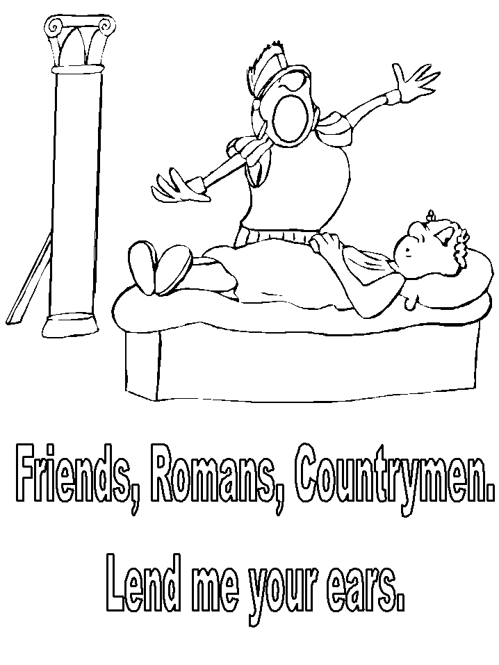 Rome Coloring Pages
