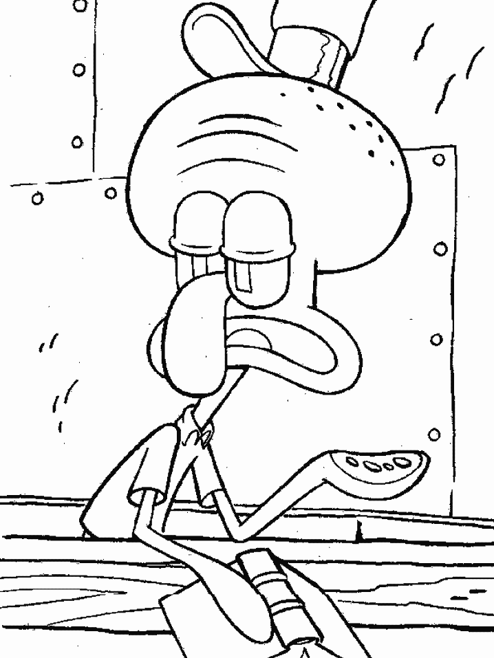 Free Spongebob Cartoons Coloring Pages