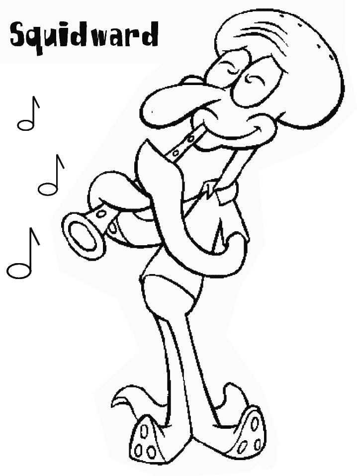 Sb Cartoons Coloring Pages Printable