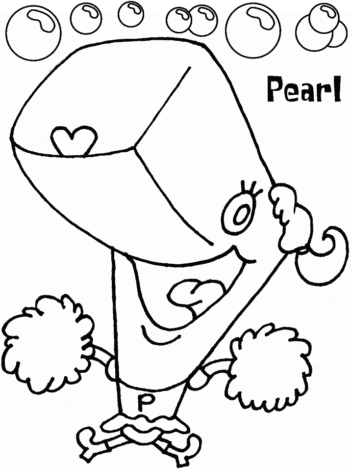 Printable Sb Cartoons Coloring Pages