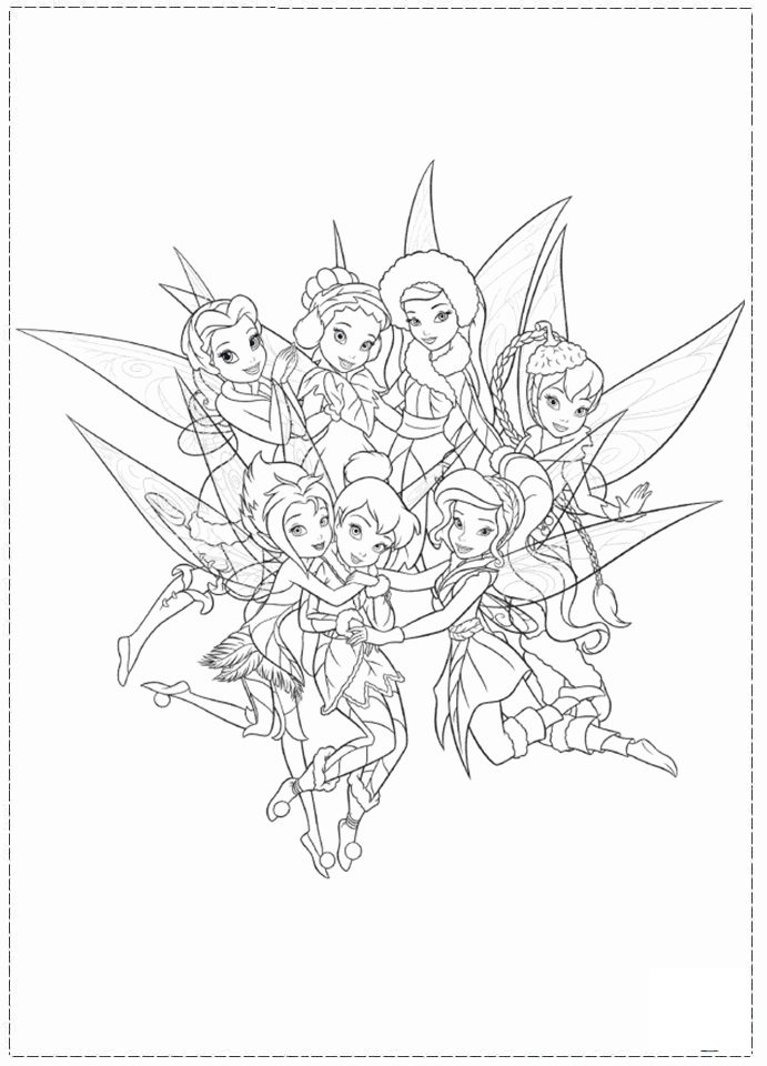 secret of the wings winter fairy spike coloring pages