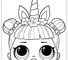sisters-series-3-unicorn-lol-coloring-pages-1