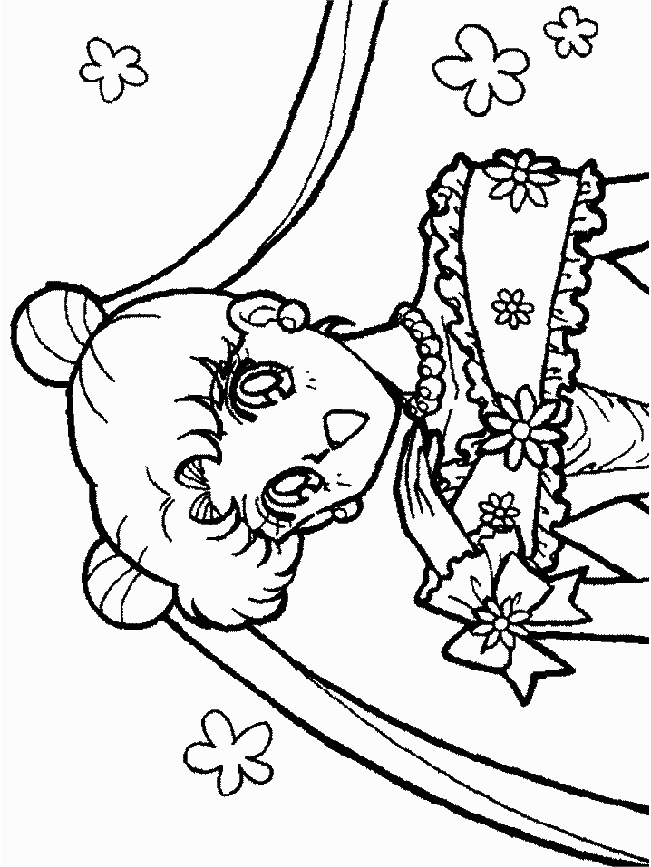 Sailor Moon Cartoons Coloring Page For Kids