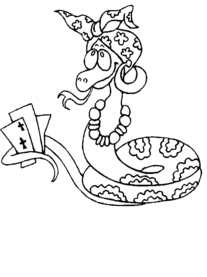 Snake Coloring Pages Free
