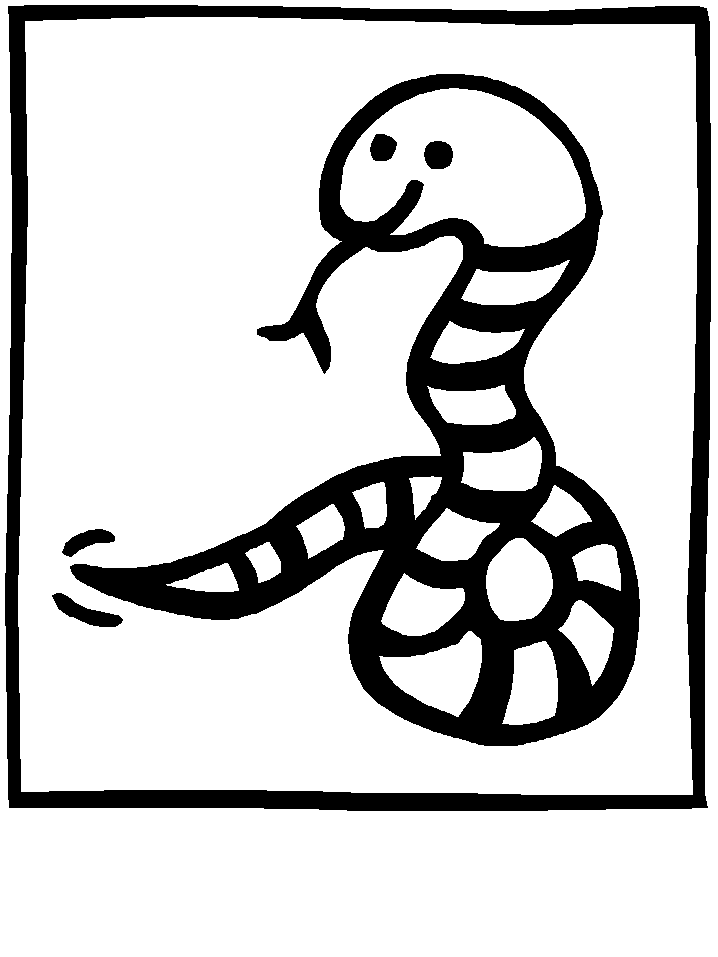 Snake Coloring Pages Printable