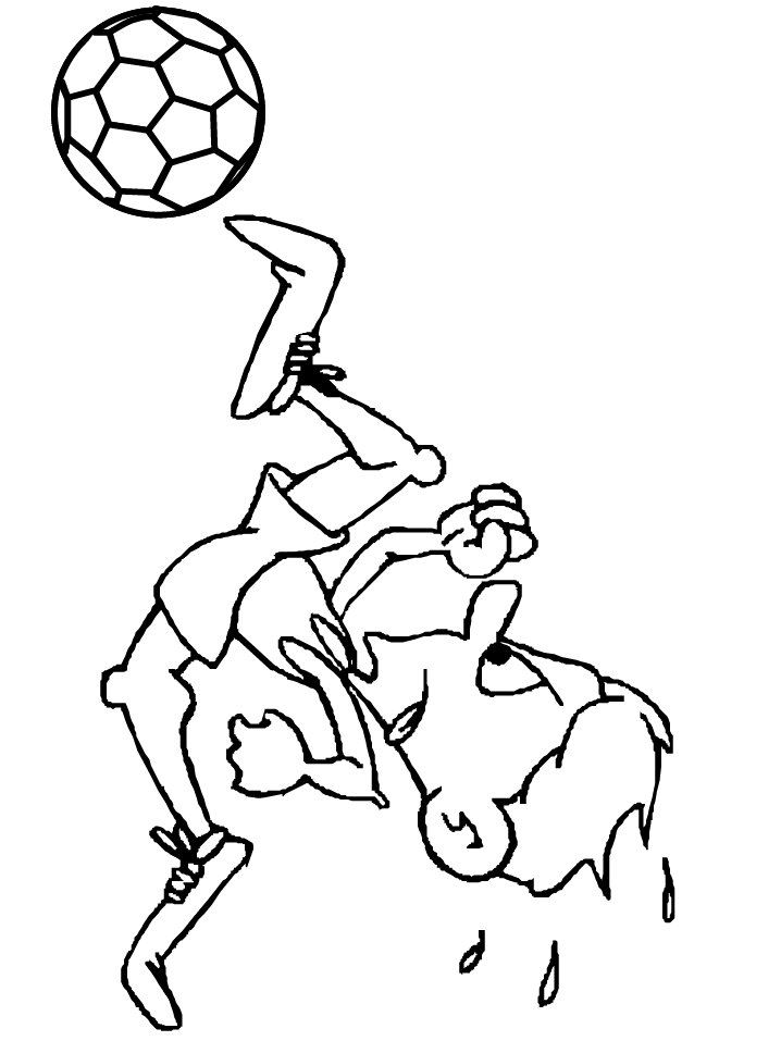 Soccer Sports Coloring Pages