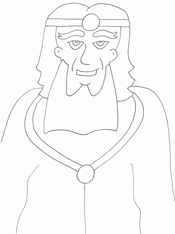 Solomon Bible Coloring Pages