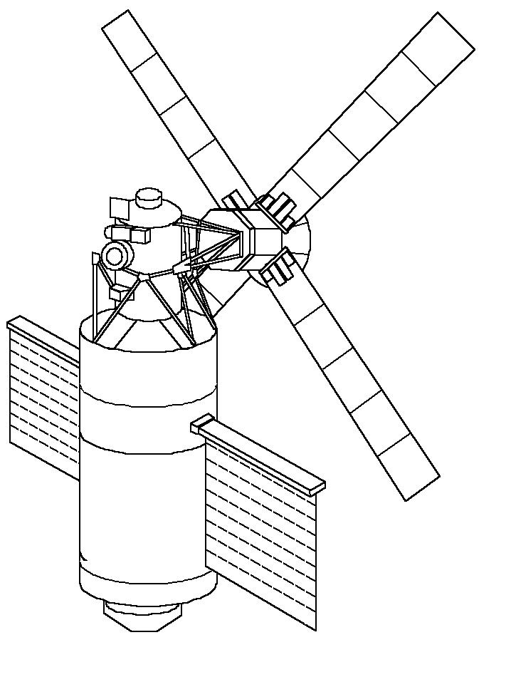 Skylab Coloring Pages