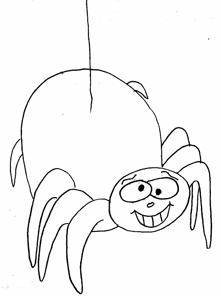 Spider Coloring Pages