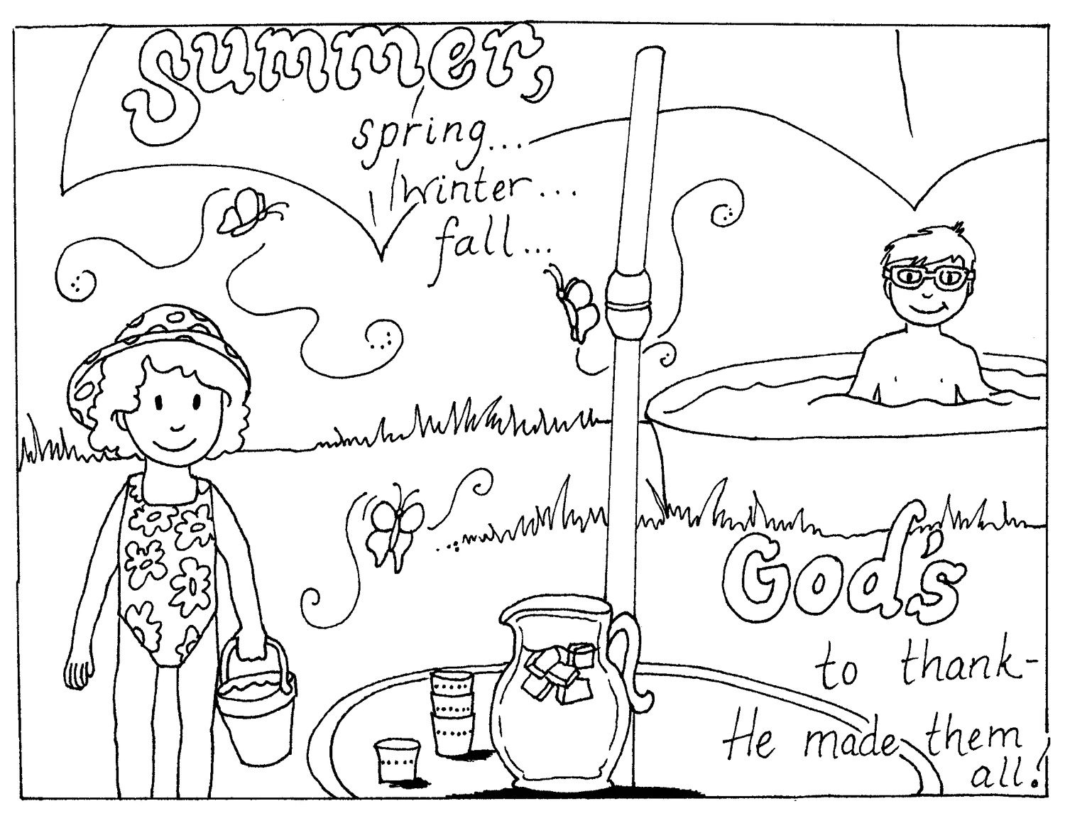spring-and-winter-coloring-pages