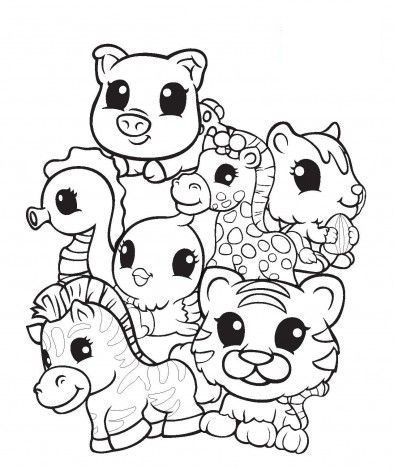squinkies horse coloring pages
