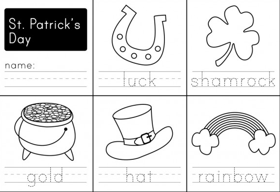 St Patricks Day Worksheet