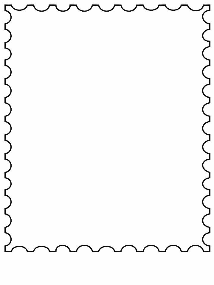 Stamp Simple-shapes Coloring Pages