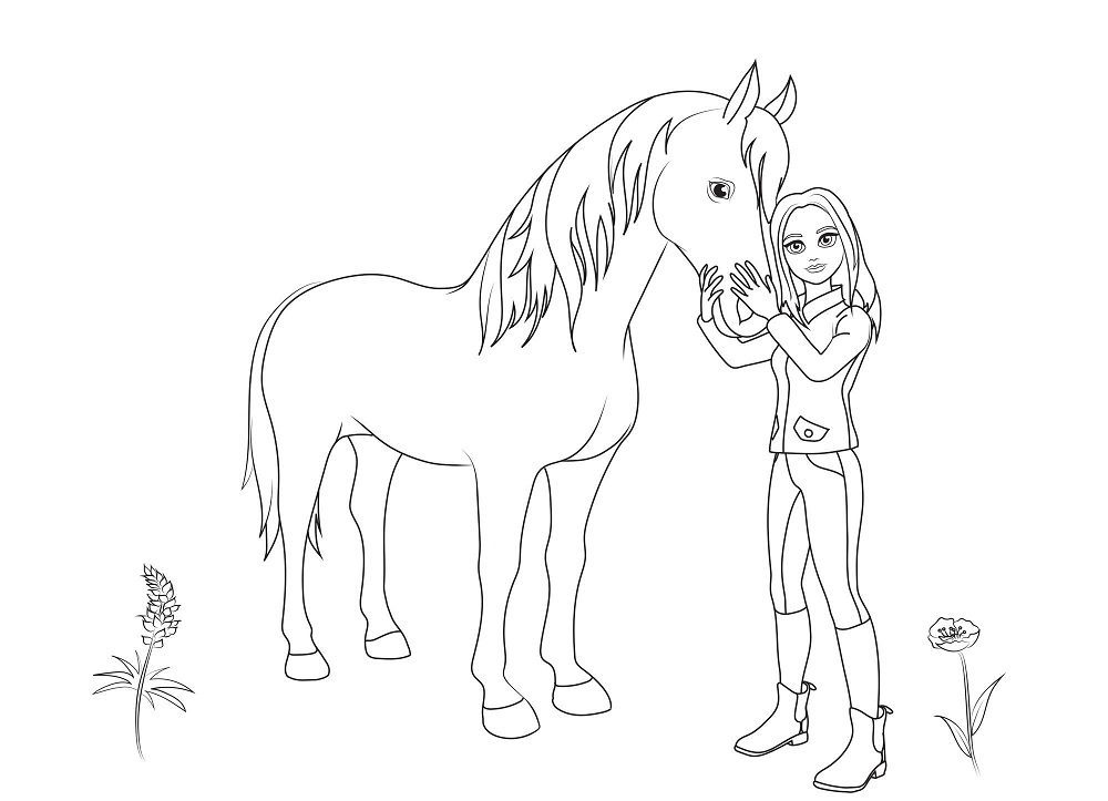 star stable horse coloring pages
