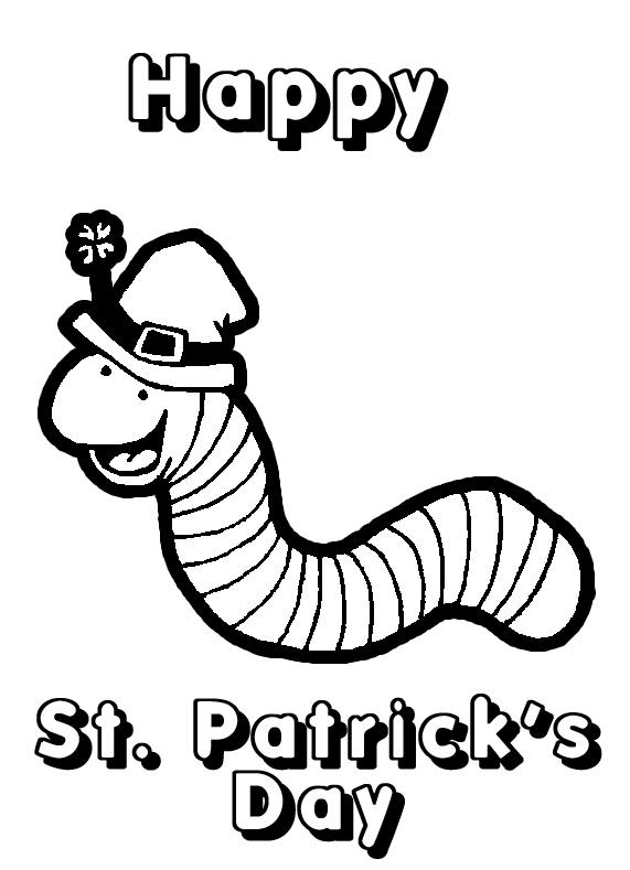 St Patricks Day Coloring Page