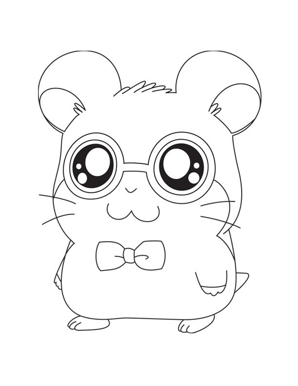 super-cute-animal-coloring-pages-hamster-winter