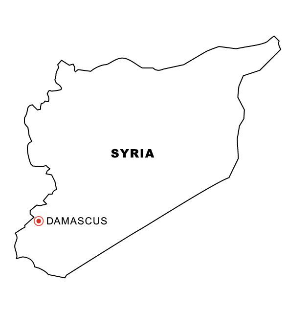 Map of Syria