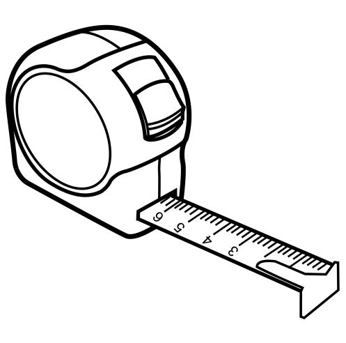 Measuring Tape Coloring Page & Coloring Book