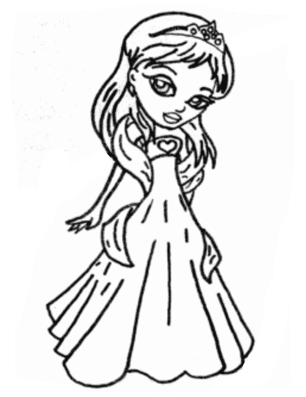 Tasha Girl Coloring Page