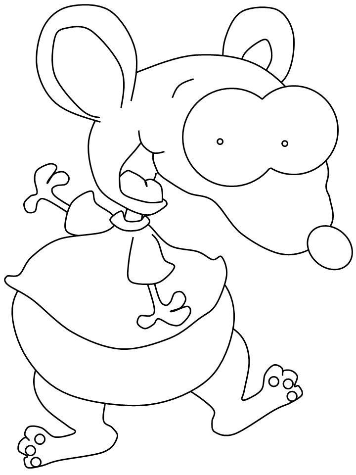 Toopy Binoo Cartoons Coloring Page