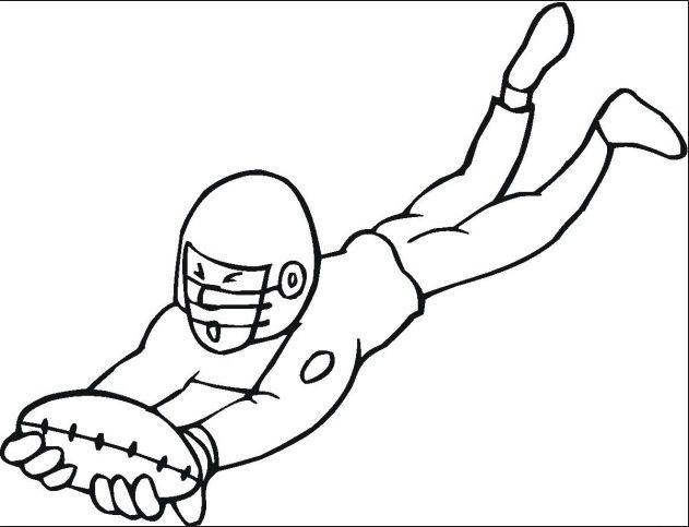 Touchdown Coloring page
